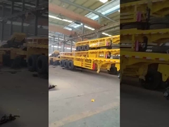 نیمه تریلر چند کارکردی با تخت تخت تخت